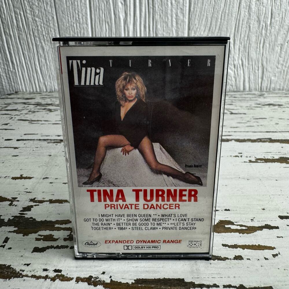 Tina Turner Private Dance 1984 Cassette Tape Capitol Records Vintage Country - Picture 5 of 7